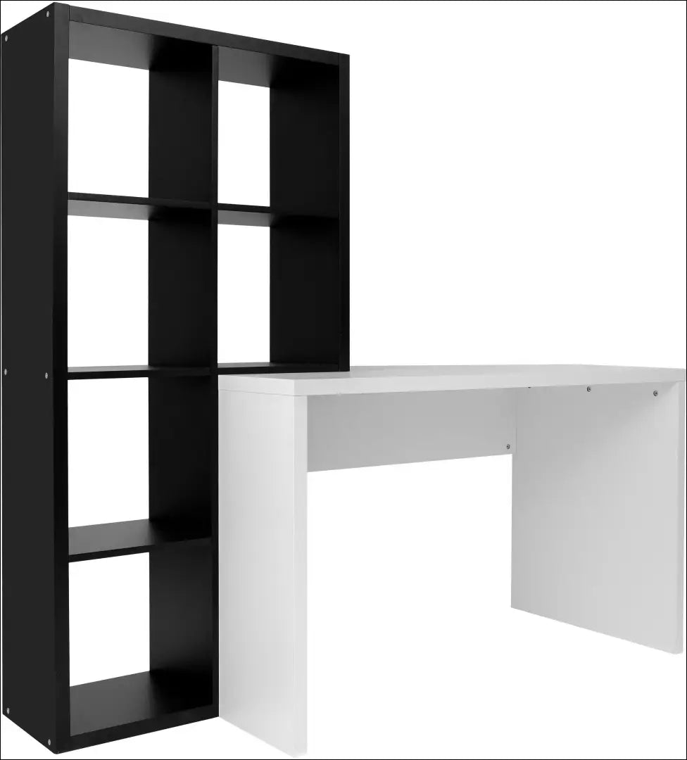 Darbo stalas BI316 - €120 Save 55% 100-200, __label:Pristatymas 1-2 d.d., color-balta, color-juoda, material-mediena