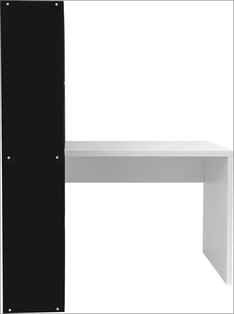 Darbo stalas BI316 - €120 Save 55% 100-200, __label:Pristatymas 1-2 d.d., color-balta, color-juoda, material-mediena