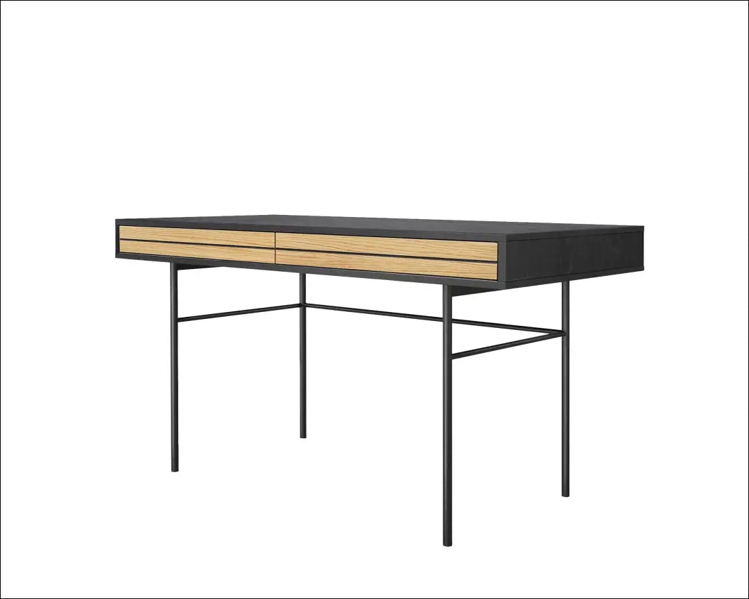 Darbo stalas BI319 - €320 Save 50% __label:Pristatymas 1-2 d.d., biuro-baldai, biuro-stalai, color-juoda, color-ruda