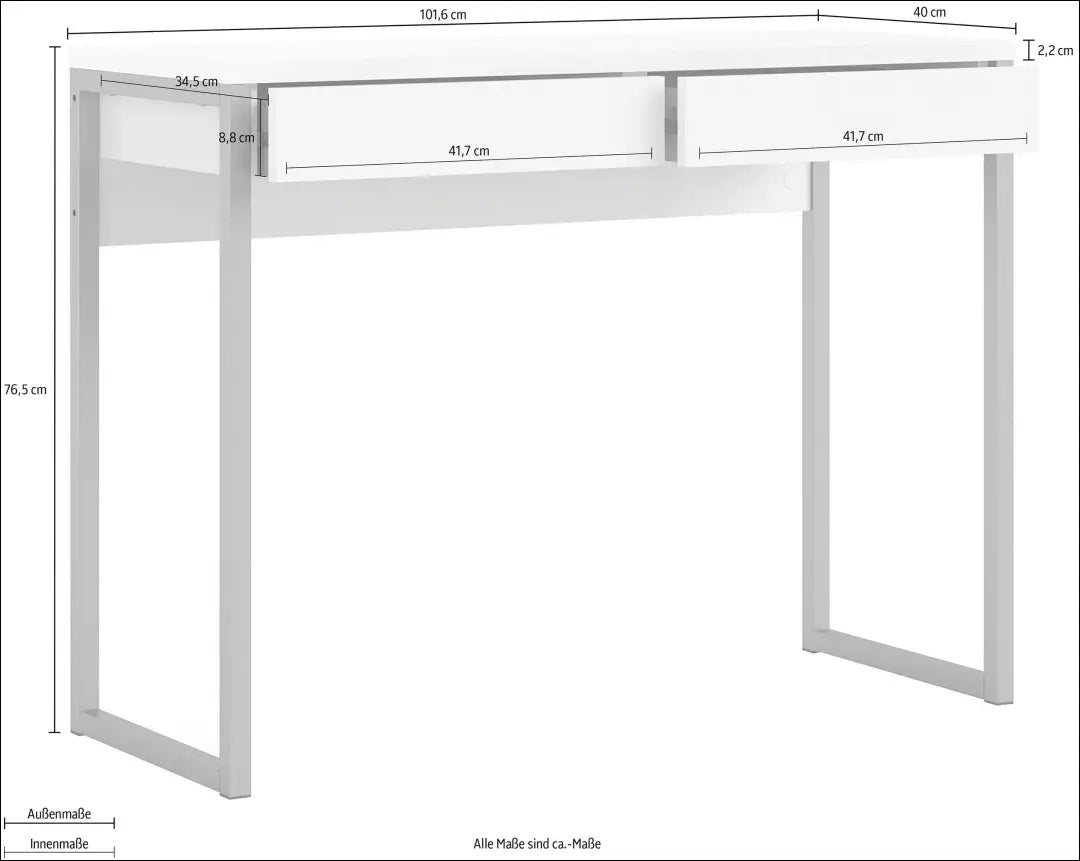 Darbo stalas BI323 - €115 Save 50% 100-200, __label:Pristatymas 1-2 d.d., biuro-baldai, biuro-stalai, color-balta Balta
