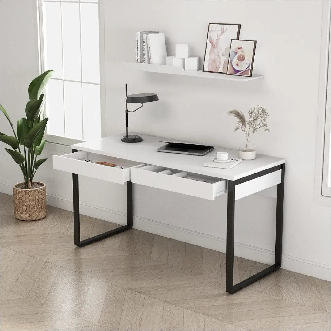 Darbo stalas BI327 - €105 Save 50% 100-200, __label:Pristatymas 1-2 d.d., biuro-baldai, biuro-stalai, color-balta Balta