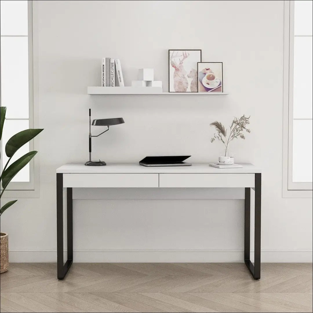 Darbo stalas BI327 - €105 Save 50% 100-200, __label:Pristatymas 1-2 d.d., biuro-baldai, biuro-stalai, color-balta Balta