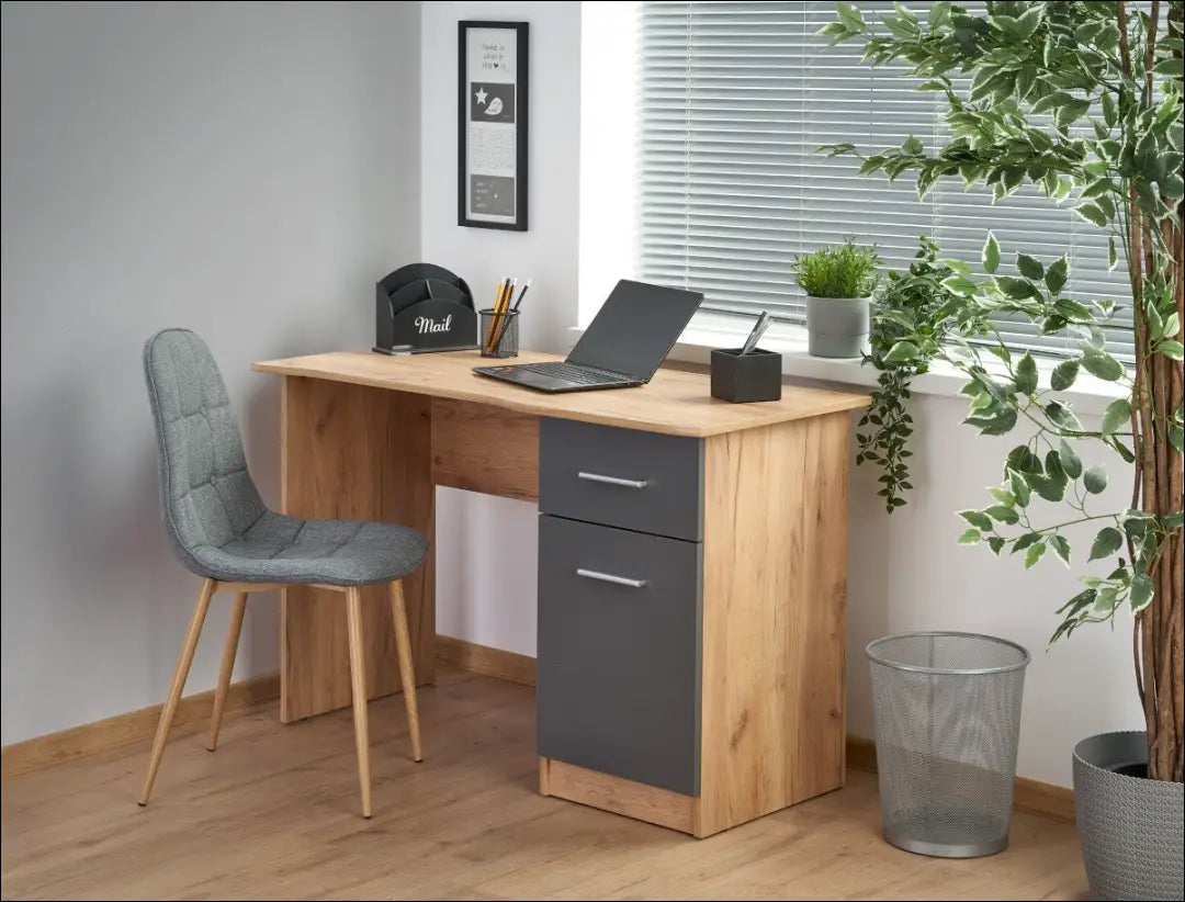 Darbo stalas BI331 - €99 Save 10% 50-100, __label:Pristatymas 1-2 d.d., biuro-baldai, biuro-stalai, color-pilka Biuro