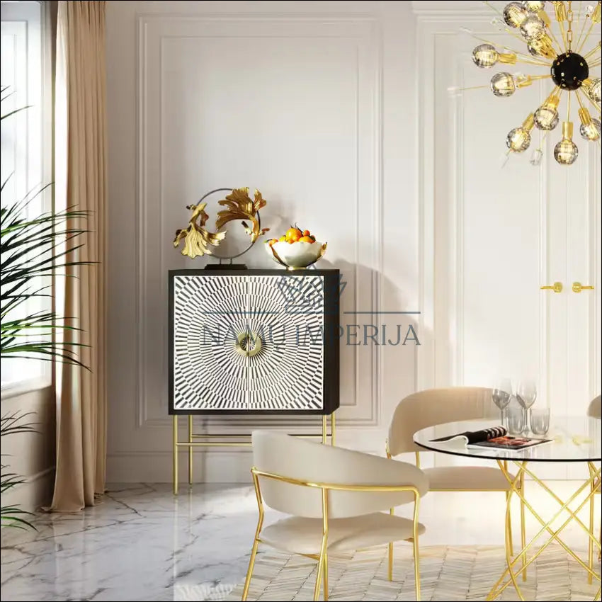 Dekoracija ’Kare Design’ DI9790 - €125 Save 50% 100-200, __label:Pristatymas 1-2 d.d., color-auksine, color-juoda,