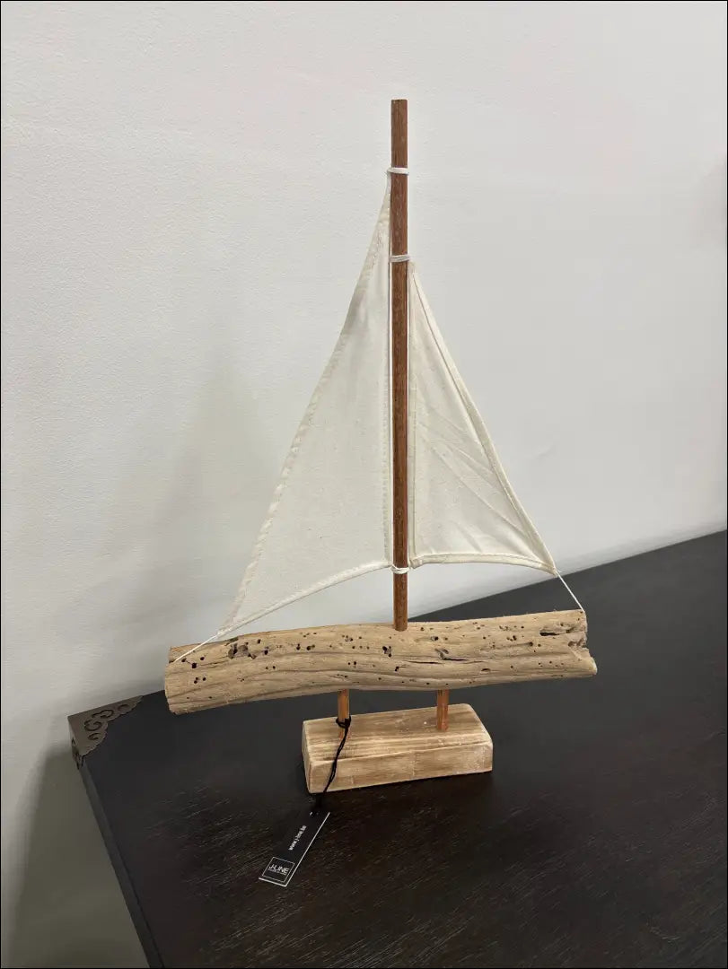 Dekoracija ’Laivas’ DI10787 - €29 Save 50% 25-50, __label:Pristatymas 1-2 d.d., color-kremas, color-ruda, dekoracijos