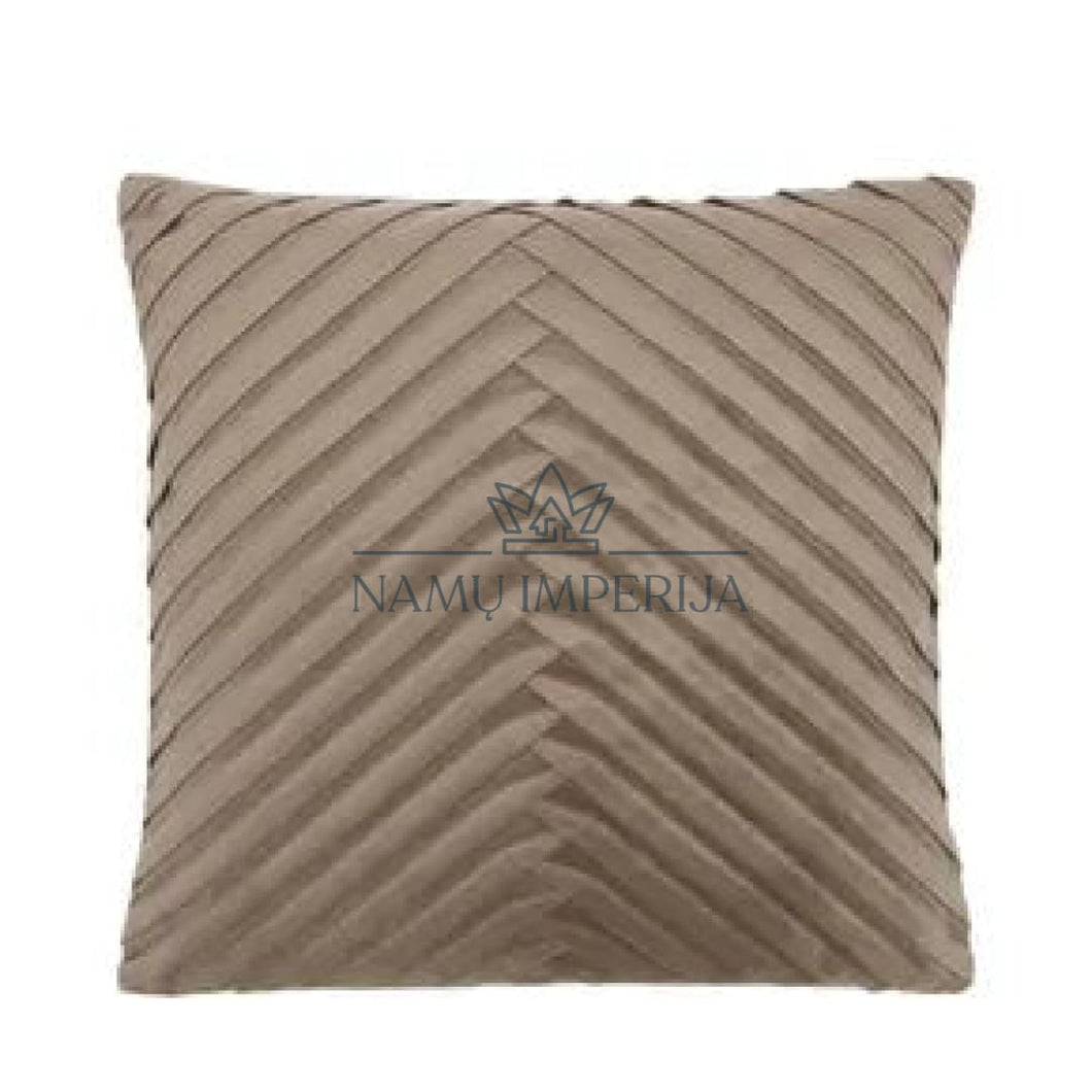 Dekoratyvinė aksominė pagalvėlė DI4305 - color-smelio,