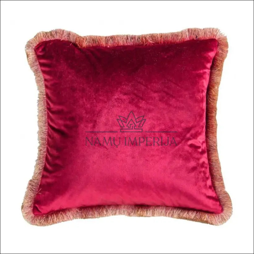 Dekoratyvinė aksominė pagalvėlė DI10245 - €37 Save 50% 25-50, __label:Pristatymas 1-2 d.d., color-raudona, interjeras,