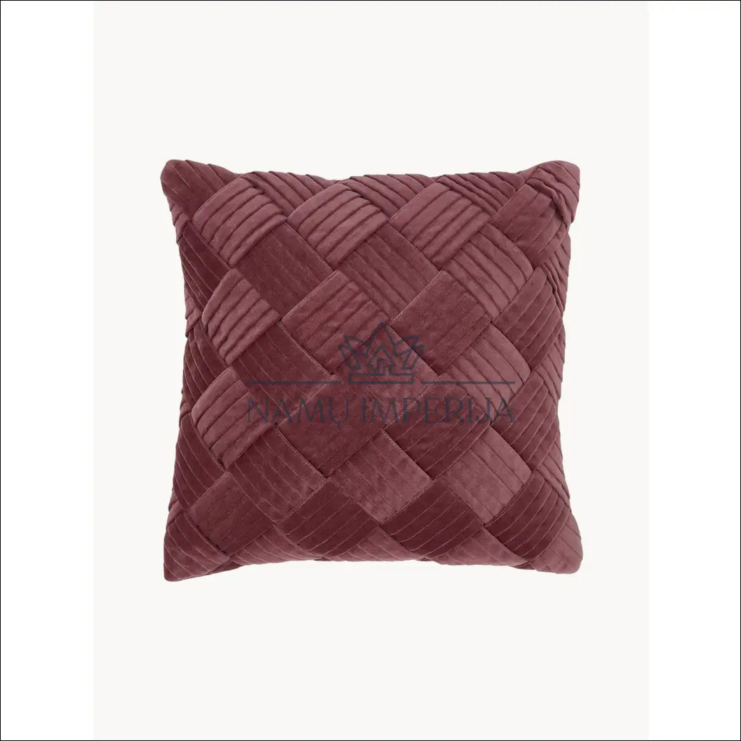 Dekoratyvinė aksominė pagalvėlė DI4287 - €16 Save 55% color-raudona, interjeras, material-aksomas,