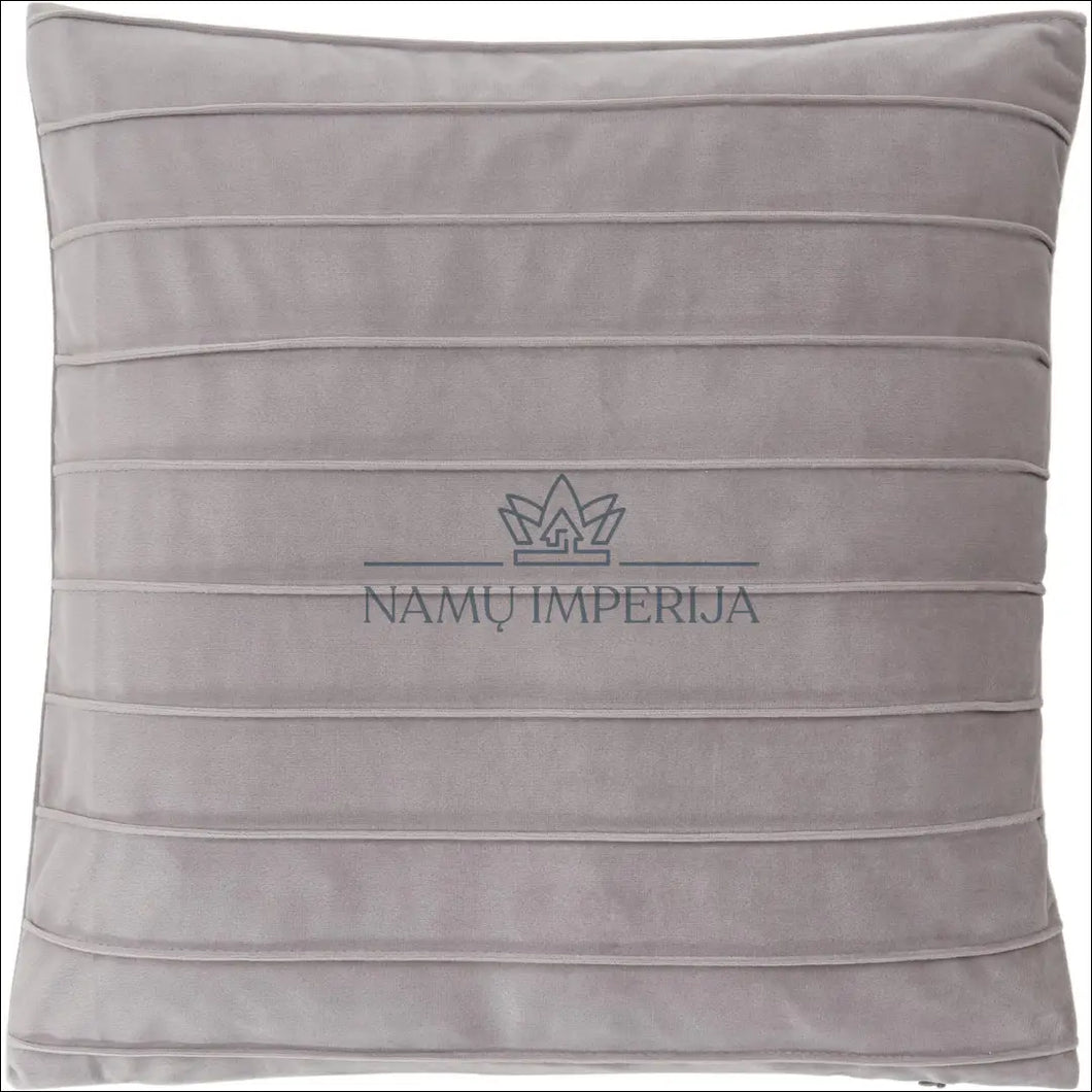 Dekoratyvinė aksominė pagalvėlė DI4288 - €10 Save 55% color-pilka, interjeras, material-aksomas,