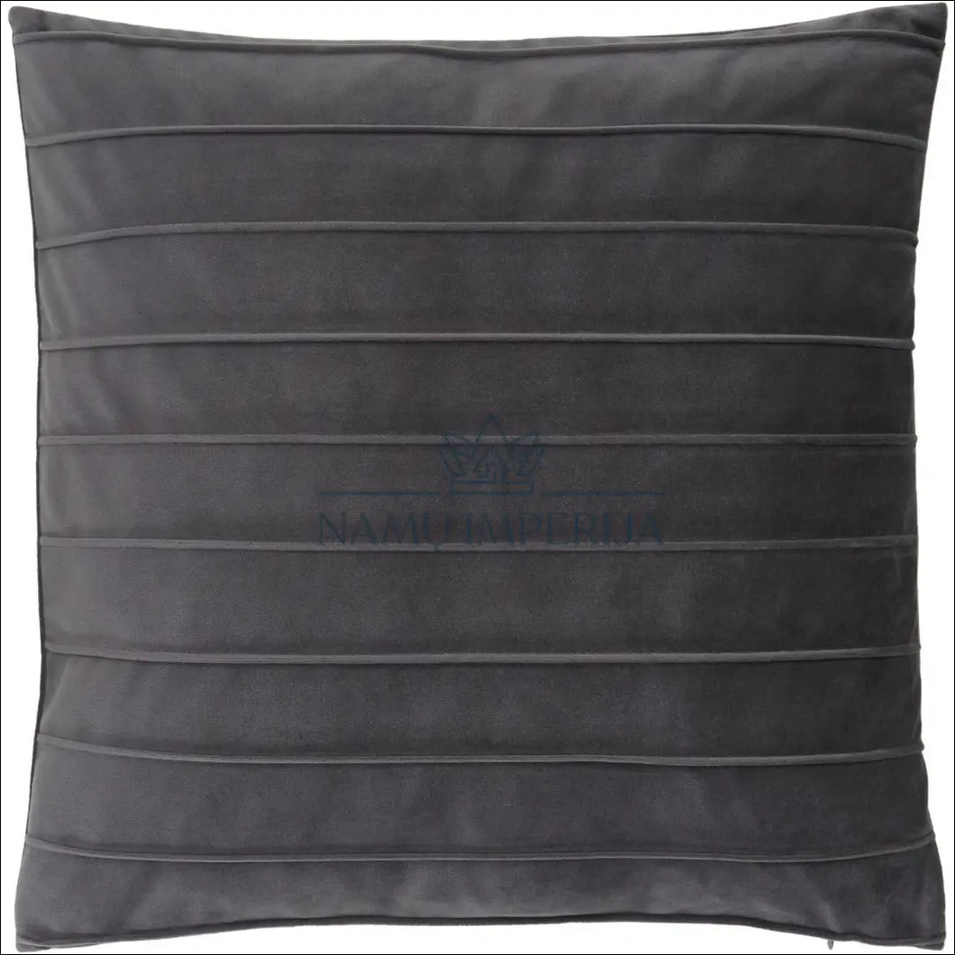 Dekoratyvinė aksominė pagalvėlė DI4294 - €10 Save 55% color-pilka, interjeras, material-aksomas,