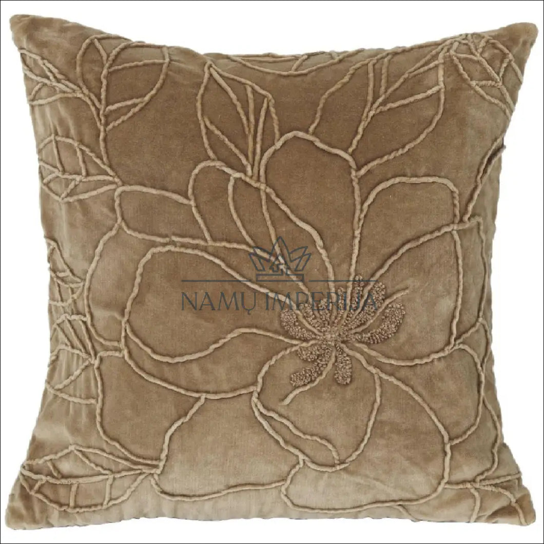 Dekoratyvinė aksominė pagalvėlė DI4306 - €22 Save 55% color-ruda, interjeras, material-aksomas,