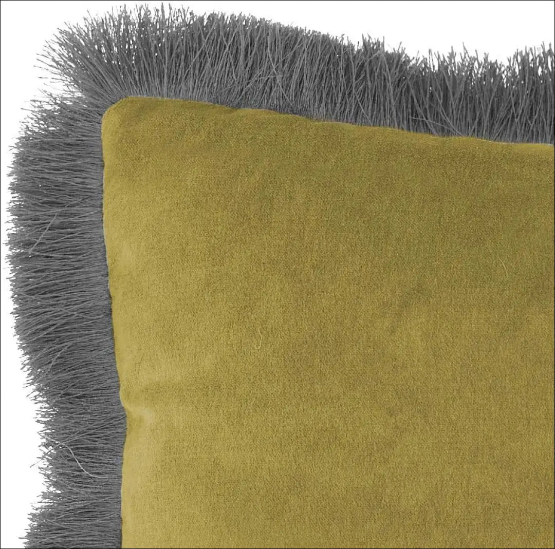 Dekoratyvinė aksominė pagalvėlė DI8884 - €23 Save 55% __label:Pristatymas 1-2 d.d., color-geltona, color-pilka,