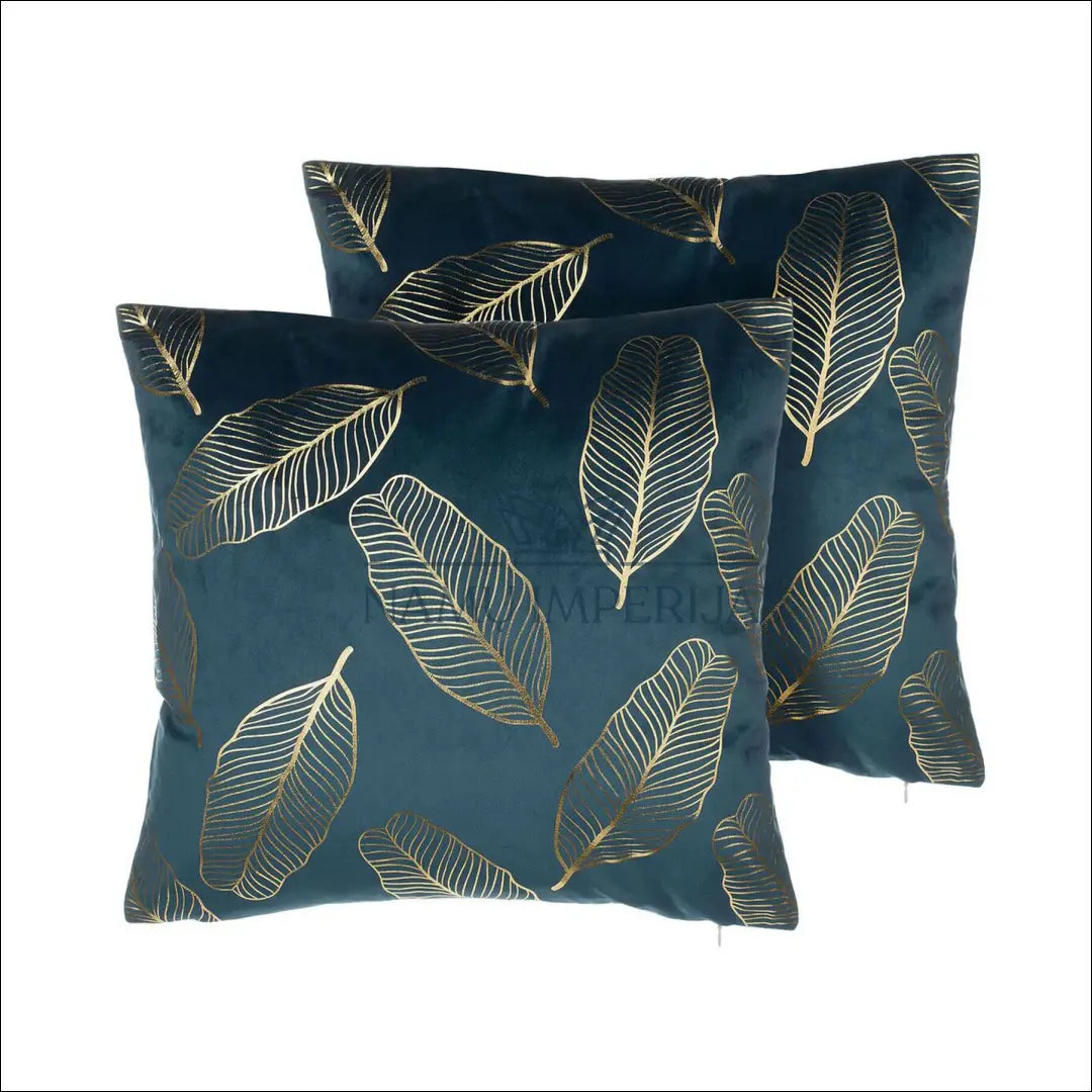 Dekoratyvinė aksominė pagalvėlė DI8993 - €10 Save 50% __label:Pristatymas 1-2 d.d., color-auksine, color-melyna,