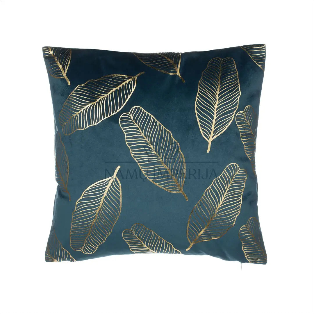 Dekoratyvinė aksominė pagalvėlė DI8993 - €10 Save 50% __label:Pristatymas 1-2 d.d., color-auksine, color-melyna,