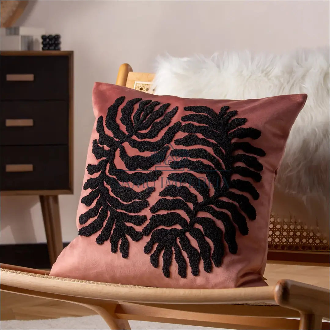 Dekoratyvinė aksominė pagalvėlė DI9049 - €9 Save 50% __label:Pristatymas 1-2 d.d., color-juoda, color-rozine,