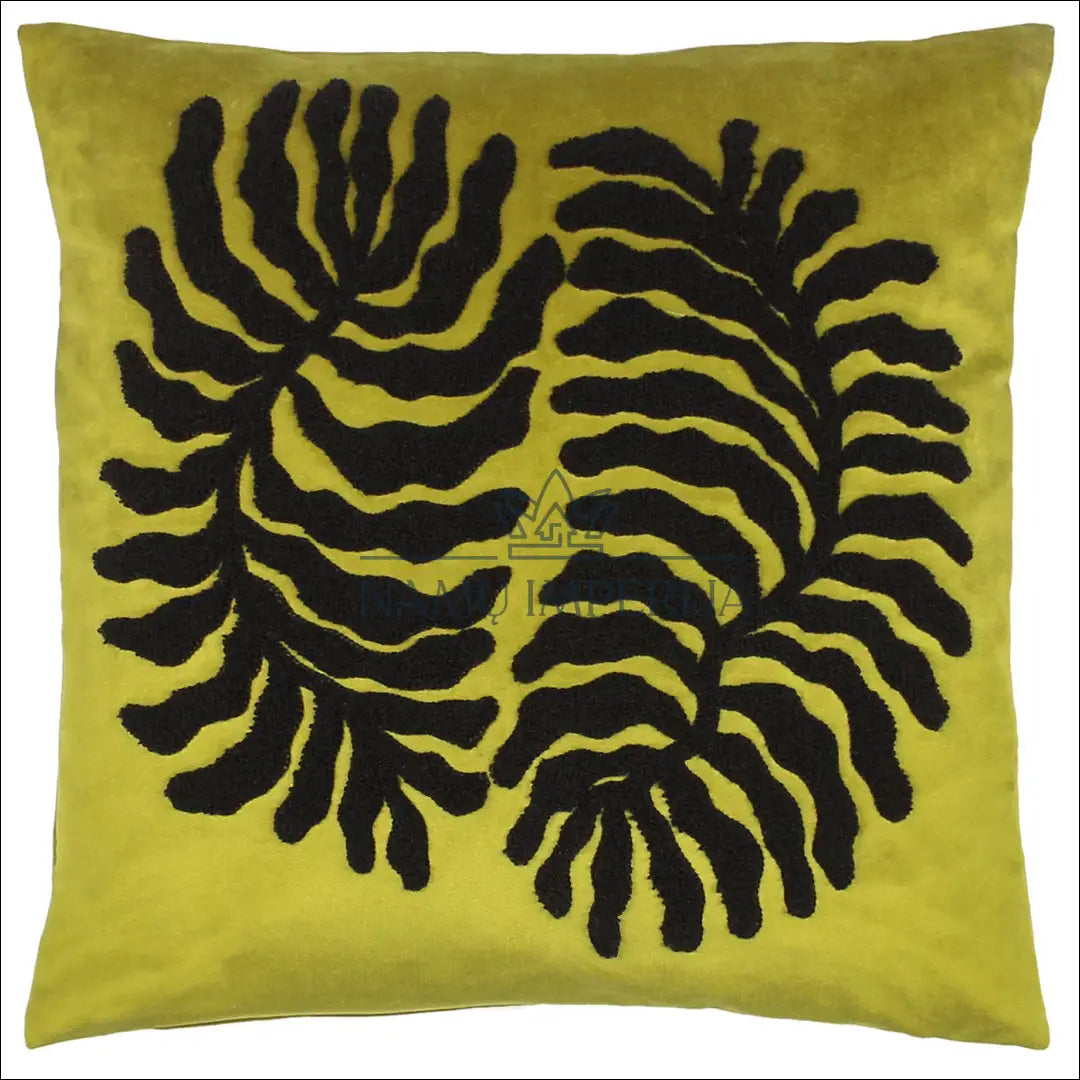 Dekoratyvinė aksominė pagalvėlė DI9051 - €9 Save 50% __label:Pristatymas 1-2 d.d., color-juoda, color-zalia,