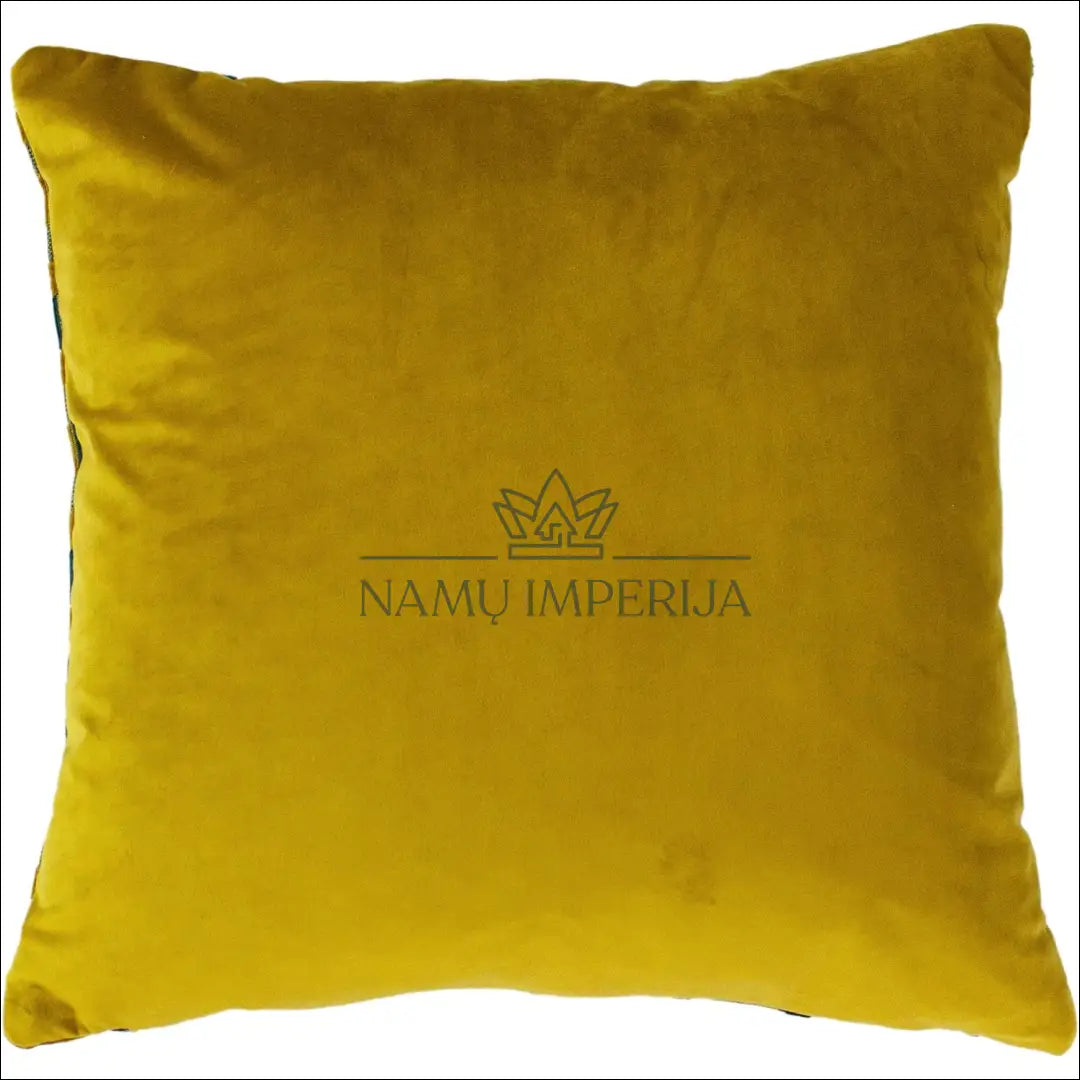 Dekoratyvinė aksominė pagalvėlė DI9059 - €13 Save 50% __label:Pristatymas 1-2 d.d., color-geltona, color-melyna,