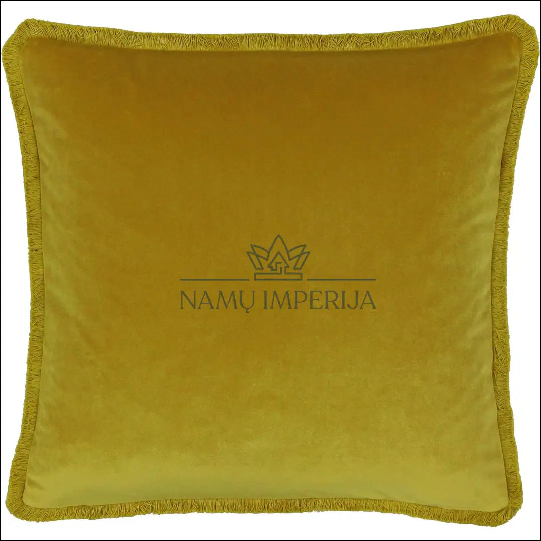 Dekoratyvinė aksominė pagalvėlė DI9116 - €16 Save 50% __label:Pristatymas 1-2 d.d., color-geltona, interjeras,