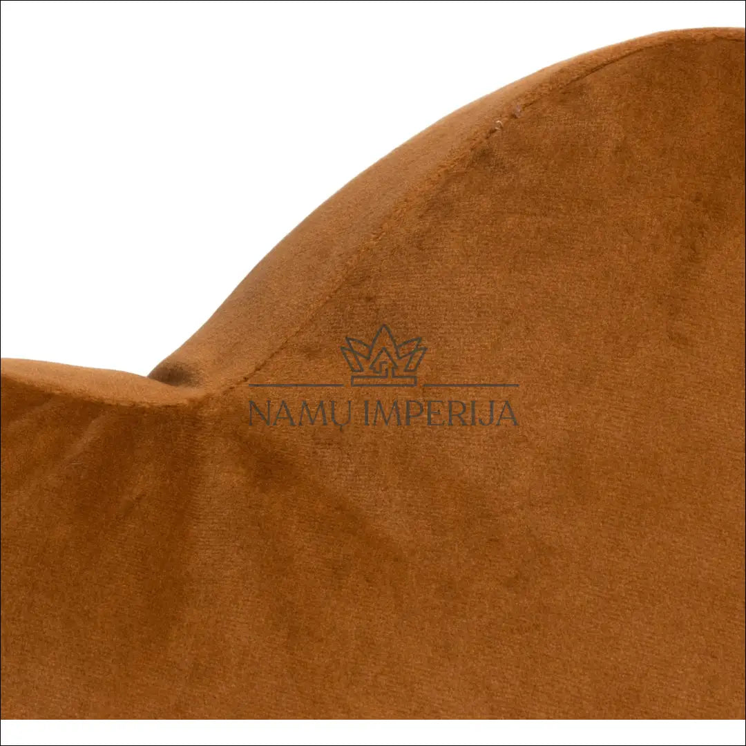 Dekoratyvinė aksominė pagalvėlė DI9148 - €15 Save 50% __label:Pristatymas 1-2 d.d., color-ruda, interjeras,