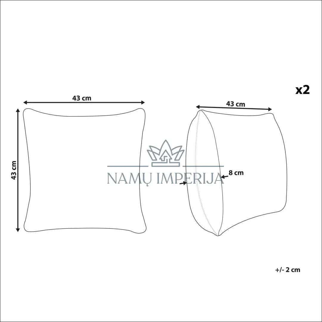 Dekoratyvinė aksominė pagalvėlė DI9163 - €20 Save 50% __label:Pristatymas 1-2 d.d., color-zalia, interjeras,