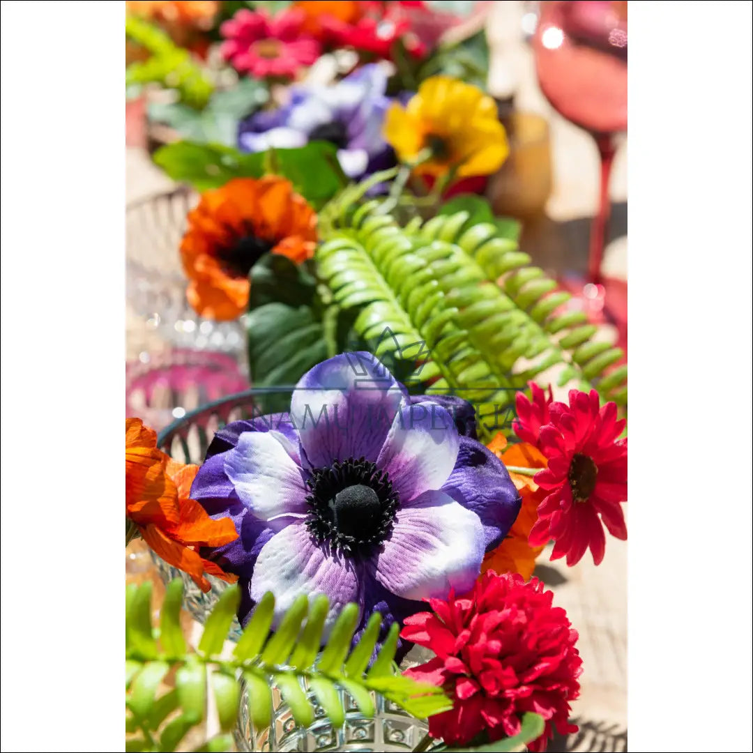 Dekoratyvinė gėlė DI9457 - €4 Save 50% __label:Pristatymas 1-2 d.d., augalai, color-violetine, interjeras,