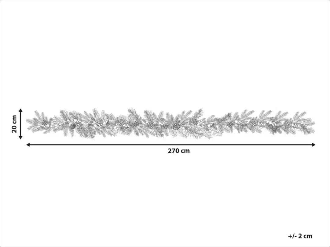 Dekoratyvinė girlianda su LED lemputėmis DI10381 - €34 Save 50% 25-50, __label:Pristatymas 1-2 d.d., color-balta,