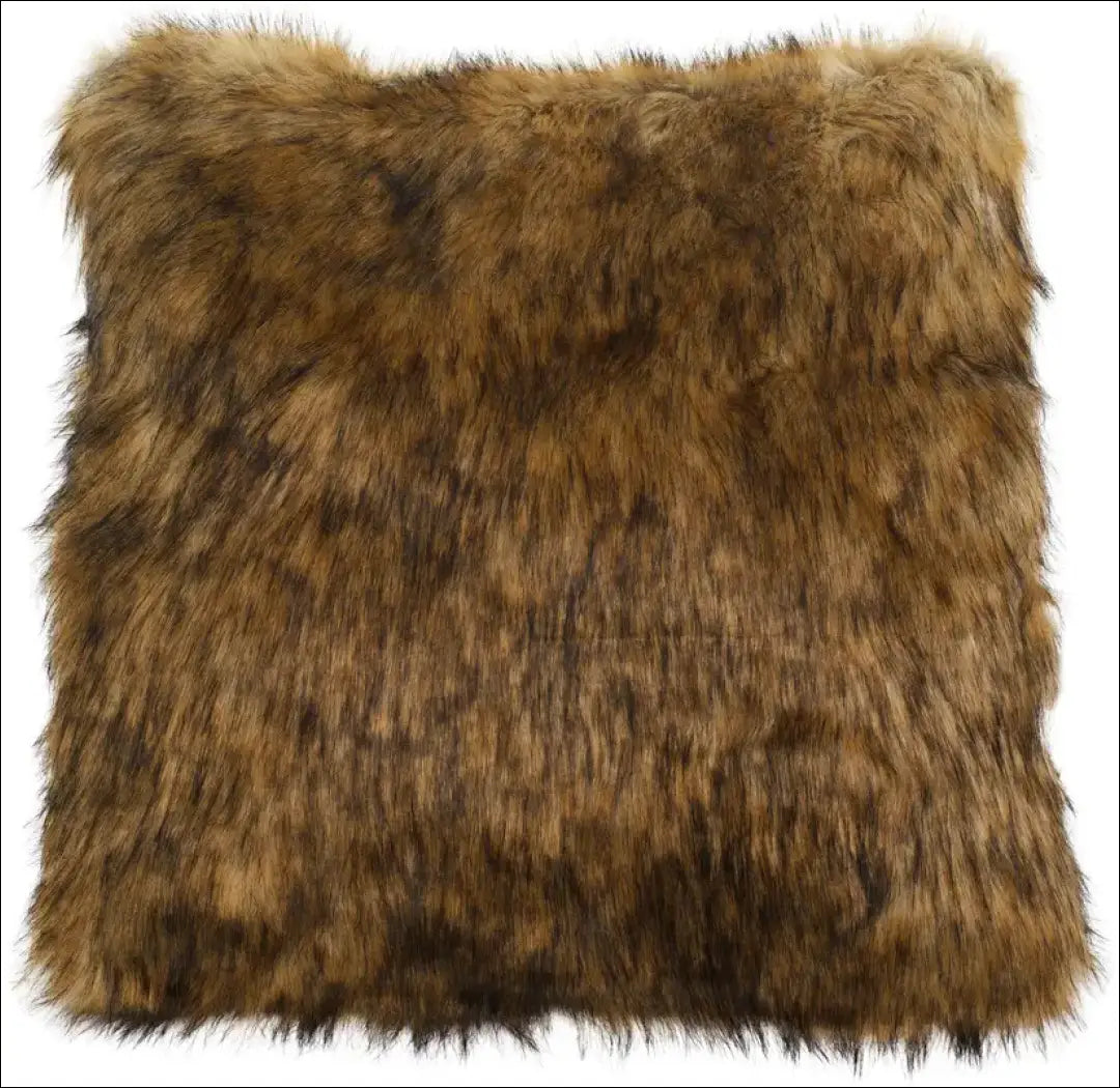 Dekoratyvinė kailinė pagalvėlė DI11769 - €19 Save 50% __label:Pristatymas 1-2 d.d., color-ruda, interjeras,