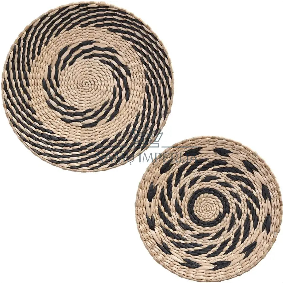 Dekoratyvinė lėkštė/sienos dekoracija DI8862 - €9 Save 50% __label:Pristatymas 1-2 d.d., color-juoda, color-smelio,