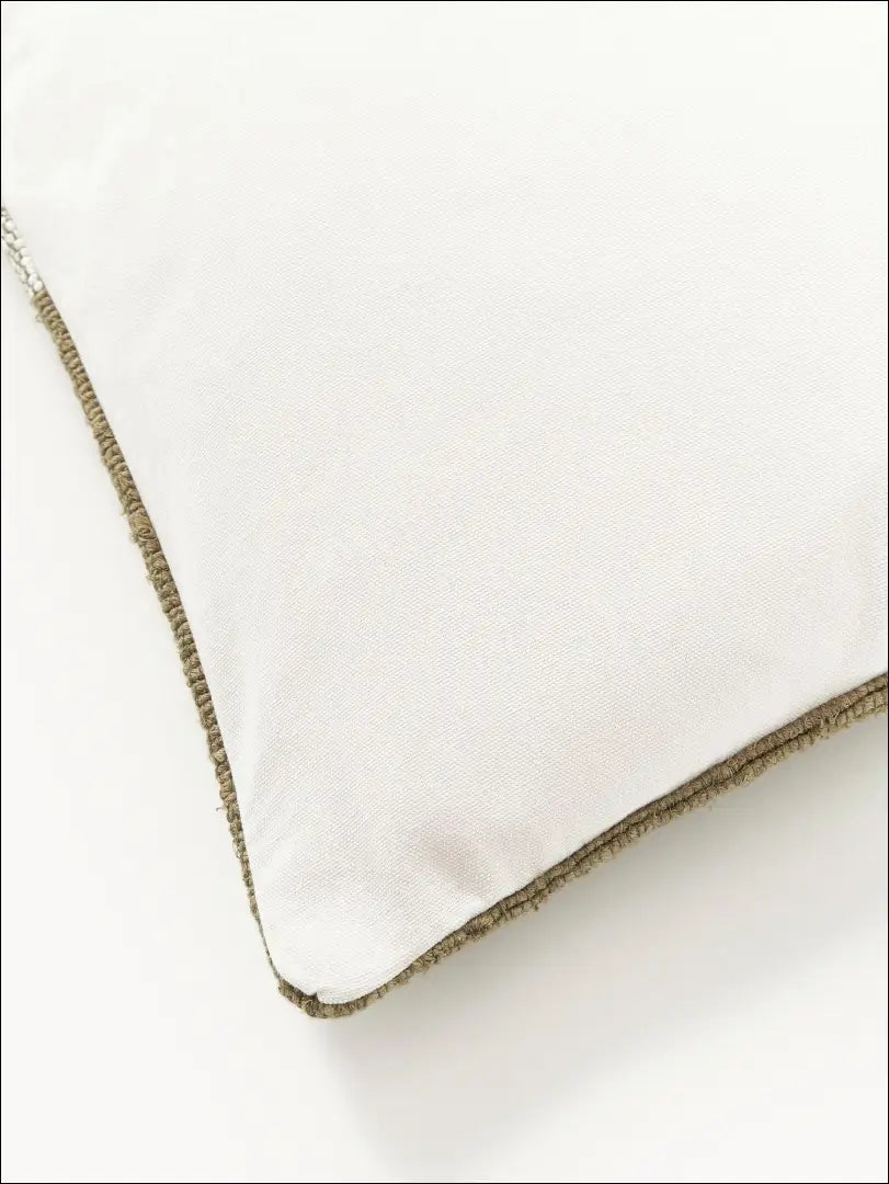 Dekoratyvinė lininė pagalvėlė DI7235 - €14 Save 60% __label:Pristatymas 1-2 d.d., color-balta, color-zalia, interjeras,