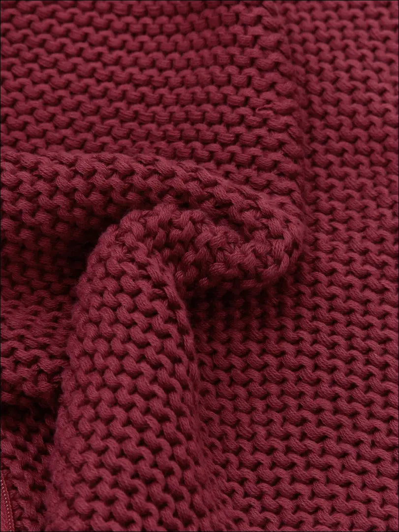 Dekoratyvinė megzta pagalvėlė DI4347 - €11 Save 60% __label:Pristatymas 1-2 d.d., color-raudona, interjeras,