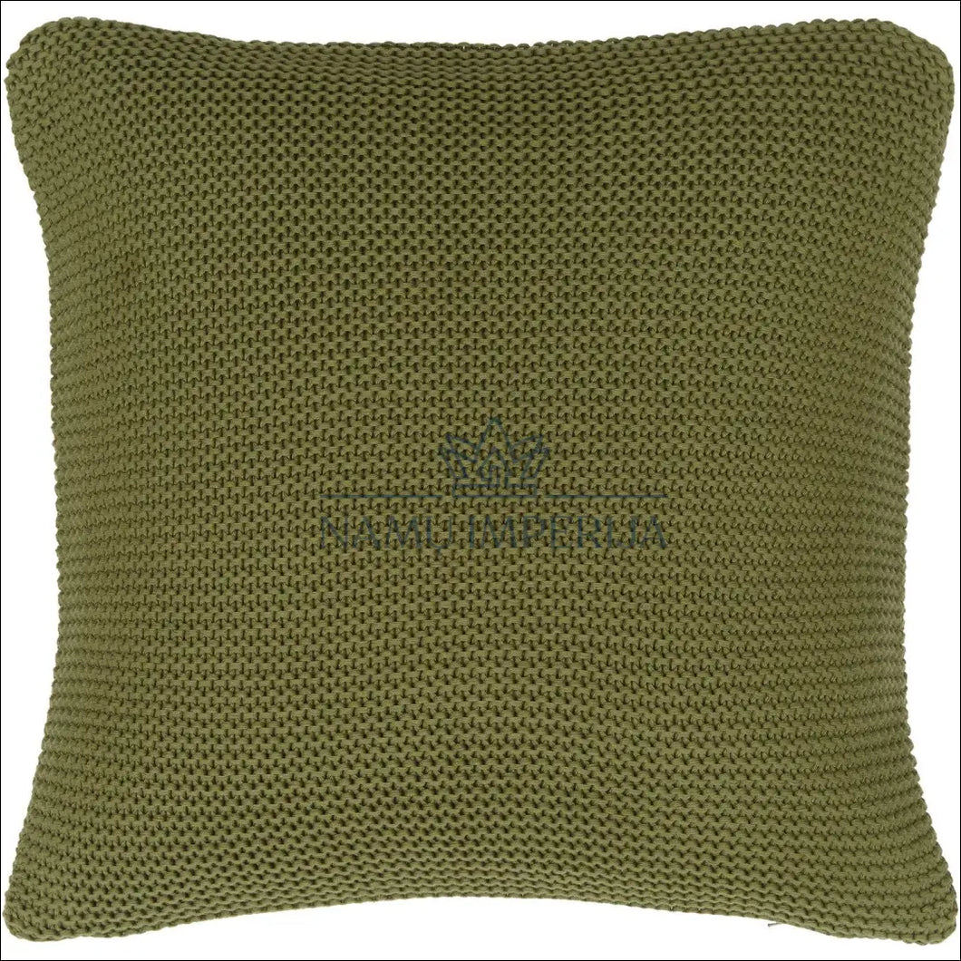 Dekoratyvinė megzta pagalvėlė DI4437 - €13 Save 55% color-zalia, interjeras, material-medvilne, pagalveles,