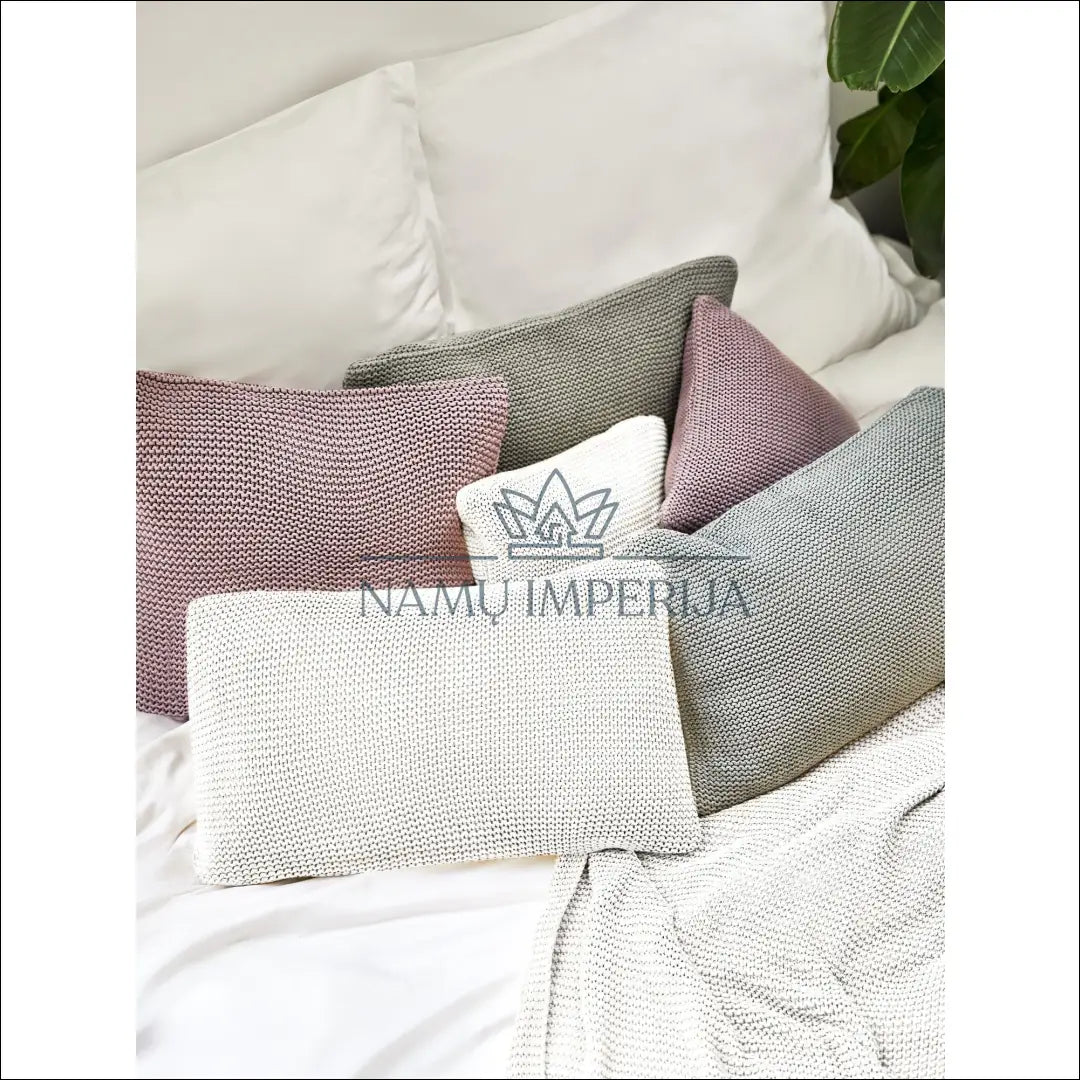 Dekoratyvinė megzta pagalvėlė DI4473 - €11 Save 55% __label:Pristatymas 1-2 d.d., color-balta, interjeras,