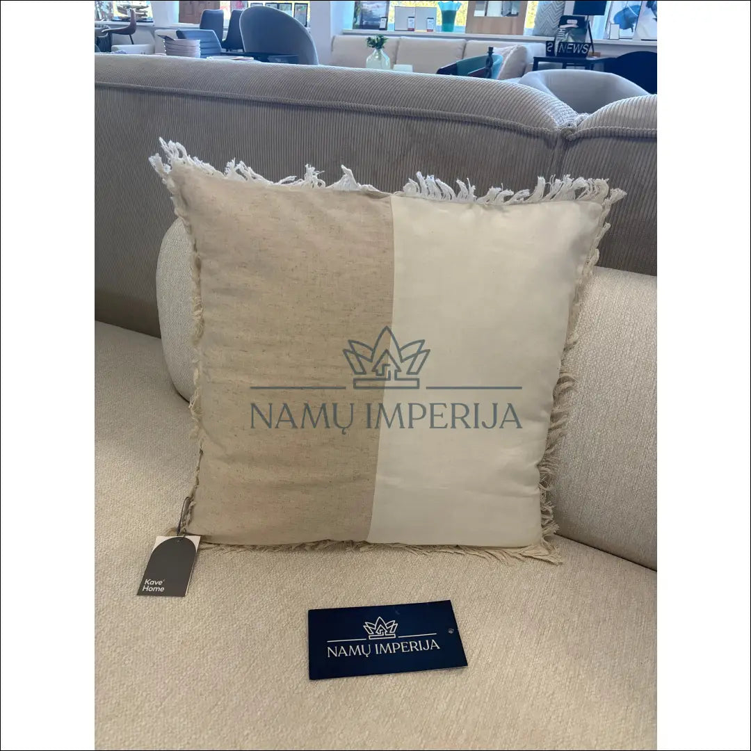 Dekoratyvinė pagalvėlė DI10057 - €9 Save 50% __label:Pristatymas 1-2 d.d., color-kremas, color-smelio, interjeras,