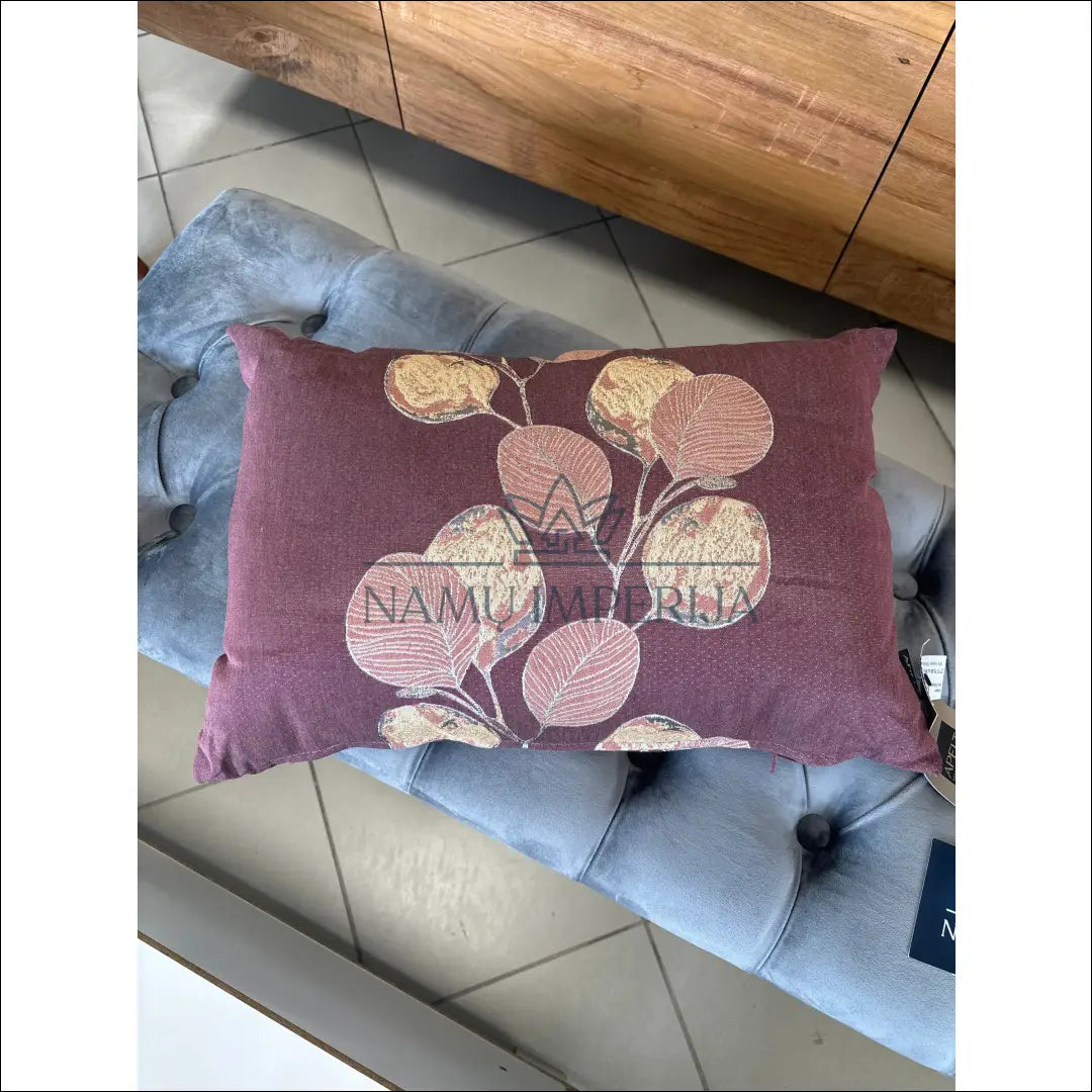 Dekoratyvinė pagalvėlė DI10183 - €14 Save 50% __label:Pristatymas 1-2 d.d., color-auksine, color-violetine, interjeras,