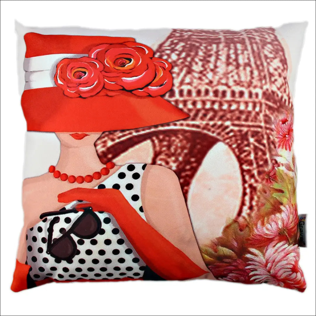 Dekoratyvinė pagalvėlė DI10887 - €10 Save 50% __label:Pristatymas 1-2 d.d., color-balta, color-raudona, interjeras,