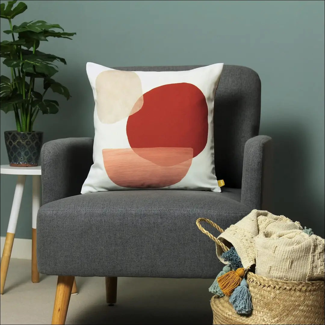 Dekoratyvinė pagalvėlė DI11805 - €29 Save 50% 25-50, __label:Pristatymas 1-2 d.d., color-balta, color-raudona,
