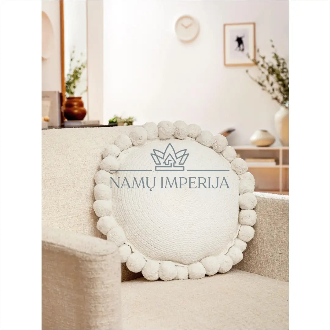 Dekoratyvinė pagalvėlė DI4254 - €18 Save 55% color-balta, interjeras, pagalveles, spec, tekstile Balta | Namų