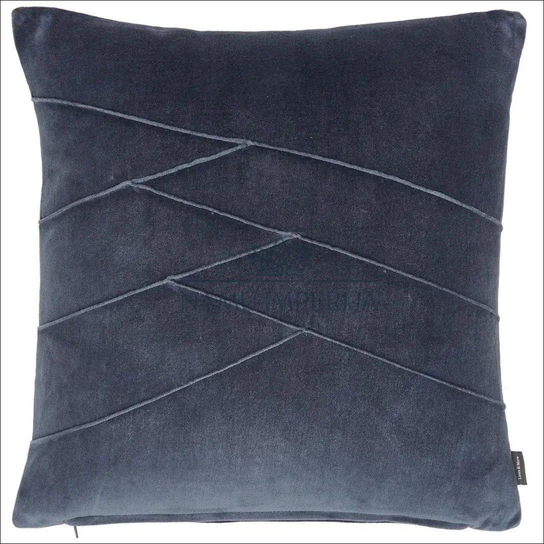 Dekoratyvinė pagalvėlė DI4315 - €14 Save 50% color-melyna, interjeras, material-aksomas, material-medvilne,