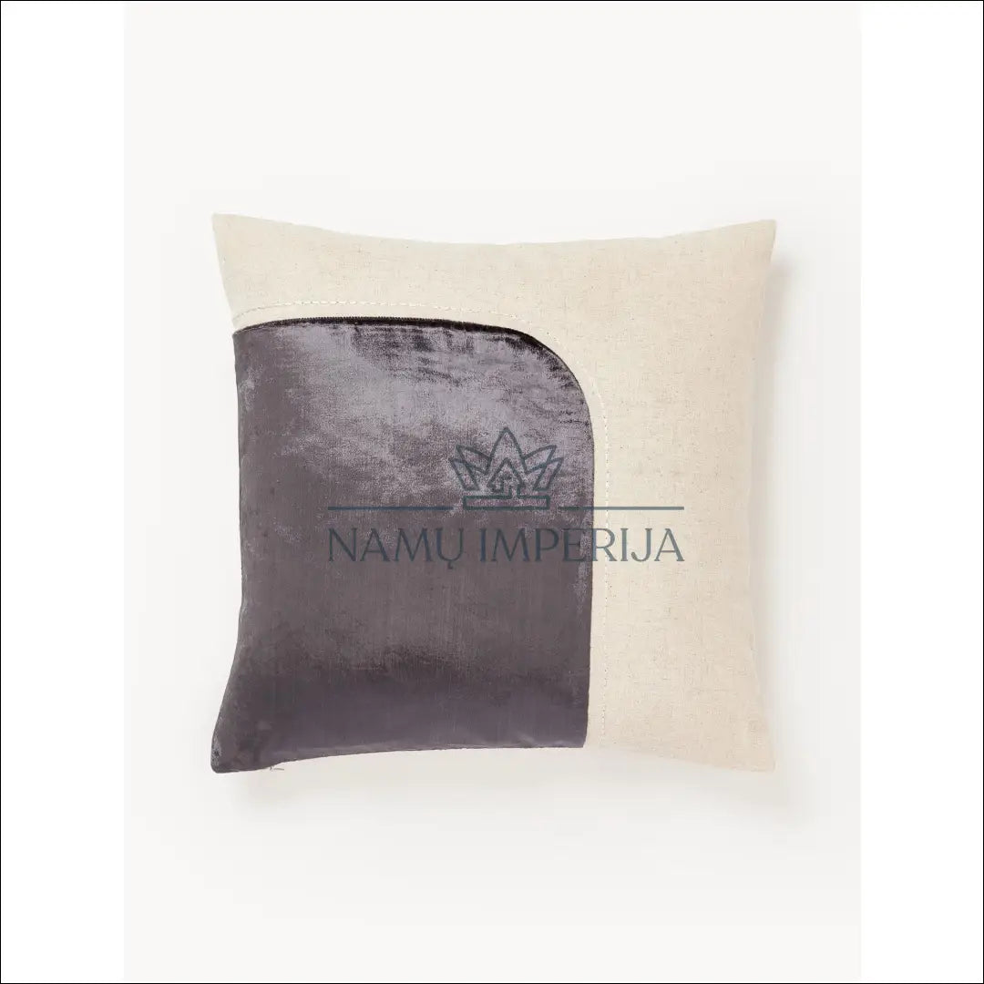 Dekoratyvinė pagalvėlė DI5507 - €16 Save 55% color-pilka, color-smelio, interjeras, material-aksomas,
