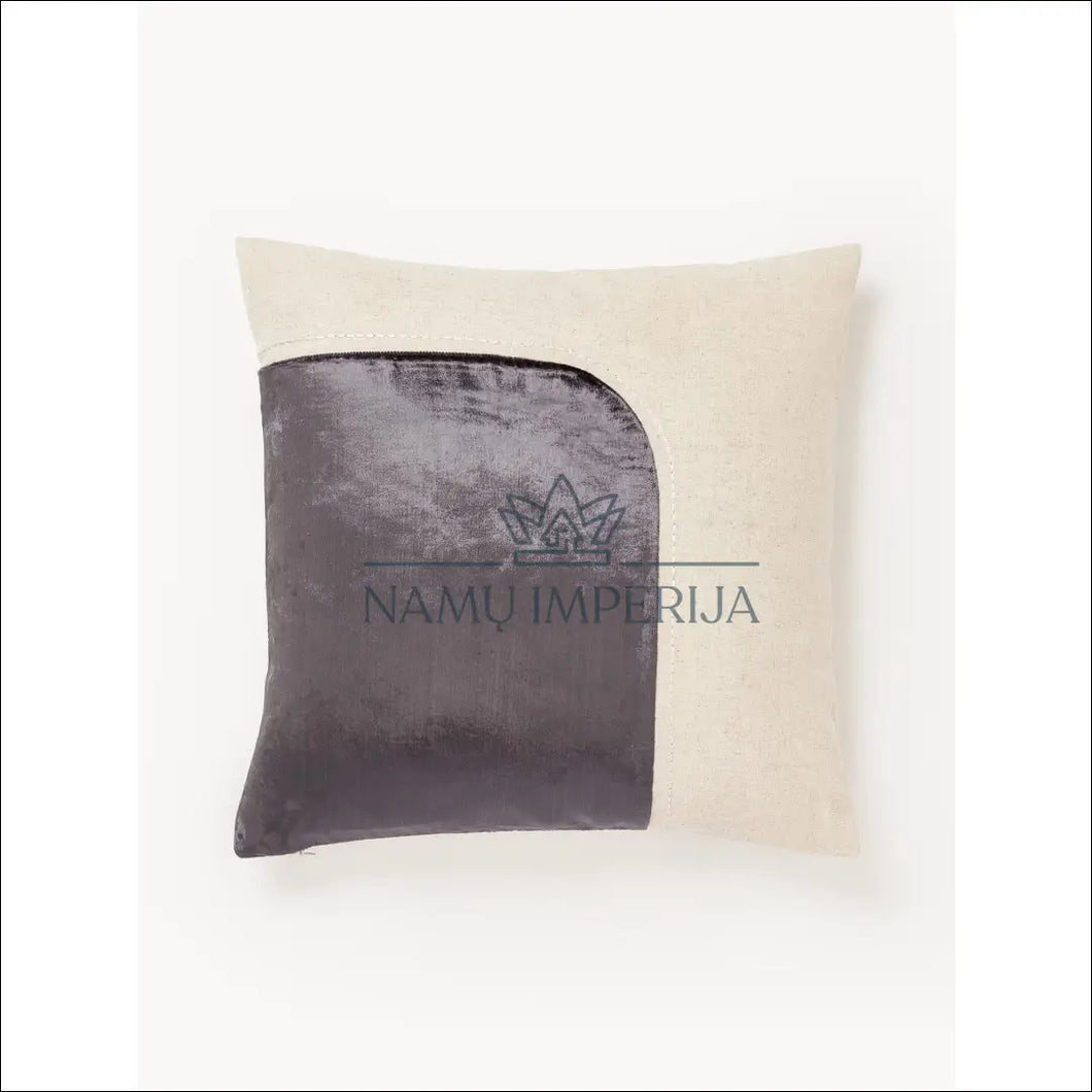 Dekoratyvinė pagalvėlė DI5507 - €18 Save 50% color-pilka, color-smelio, interjeras, material-aksomas,