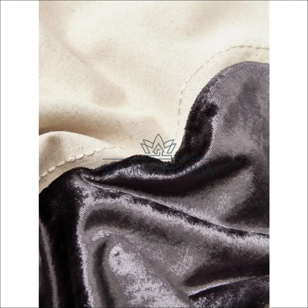 Dekoratyvinė pagalvėlė DI5507 - __label:Pristatymas 1-2 d.d., color-pilka, color-smelio, interjeras, material-aksomas