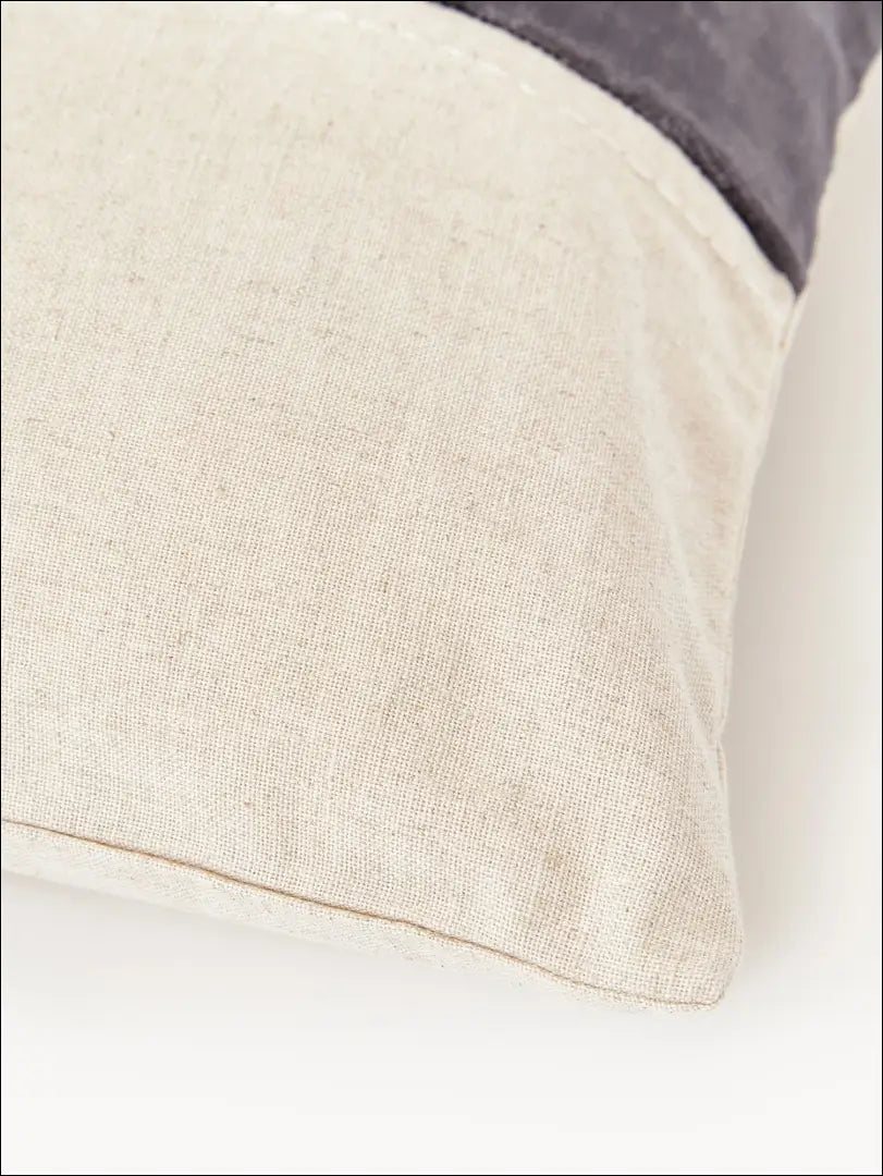 Dekoratyvinė pagalvėlė DI5507 - __label:Pristatymas 1-2 d.d., color-pilka, color-smelio, interjeras, material-aksomas