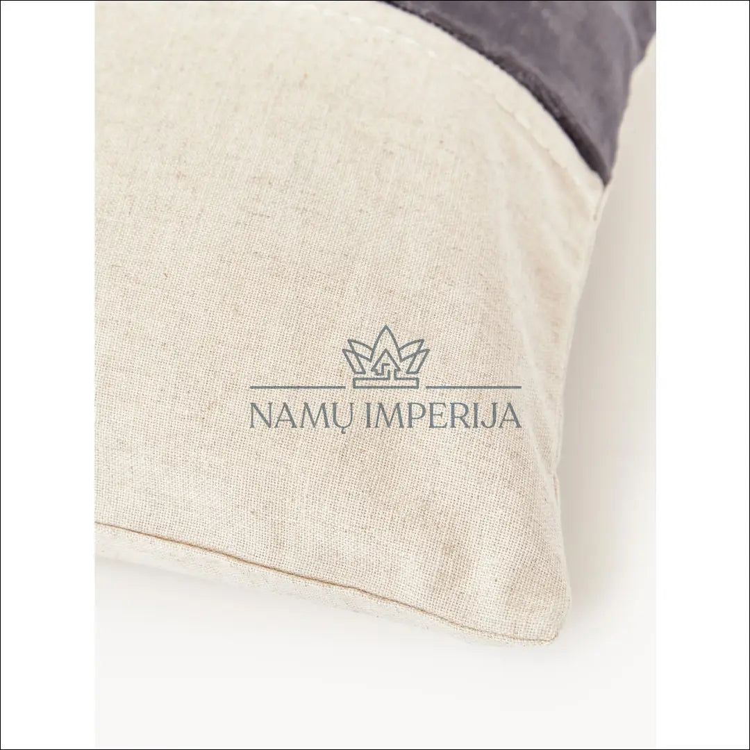 Dekoratyvinė pagalvėlė DI5507 - __label:Pristatymas 1-2 d.d., color-pilka, color-smelio, interjeras, material-aksomas
