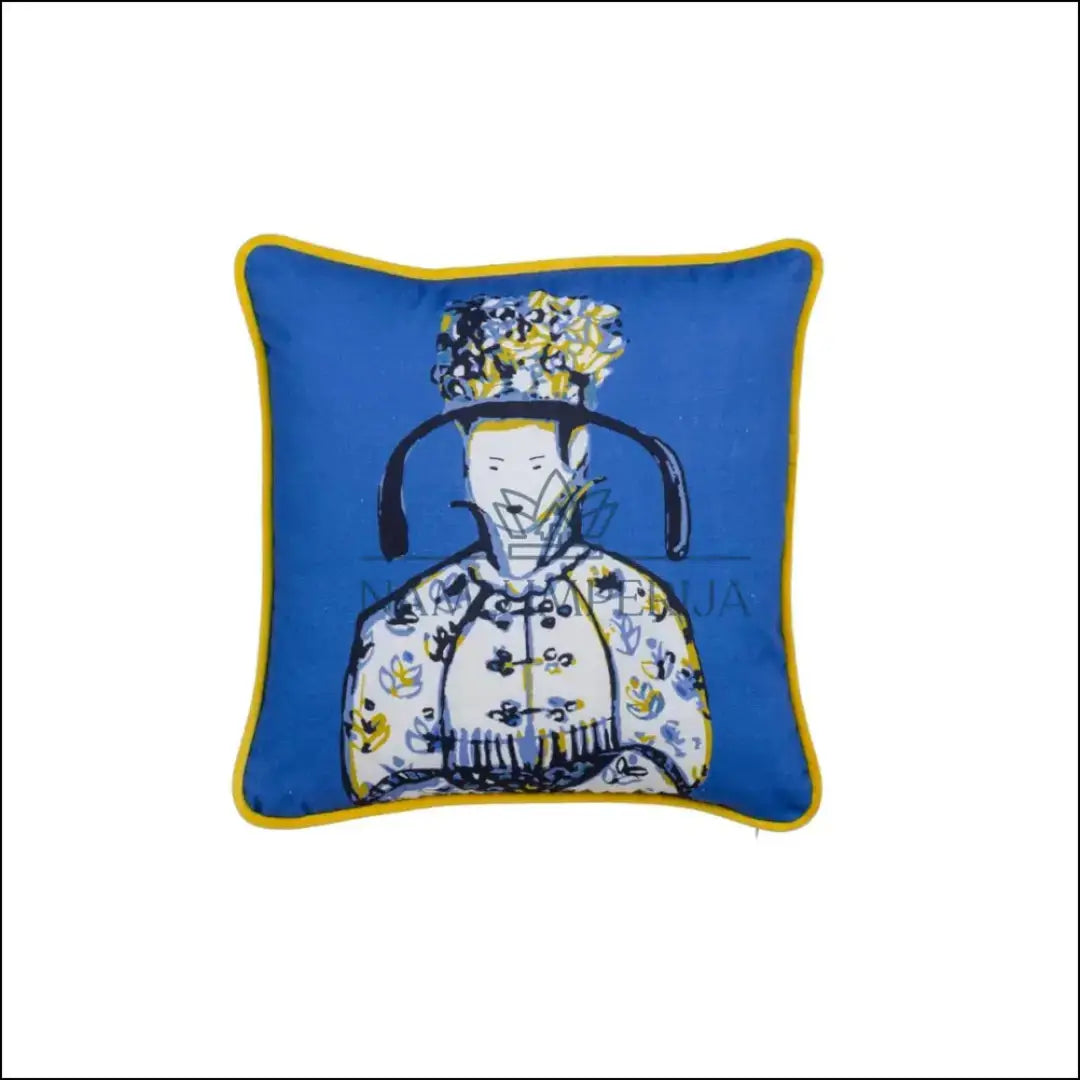 Dekoratyvinė pagalvėlė DI5877 - €16 Save 60% __label:Pristatymas 1-2 d.d., color-balta, color-geltona, color-melyna,