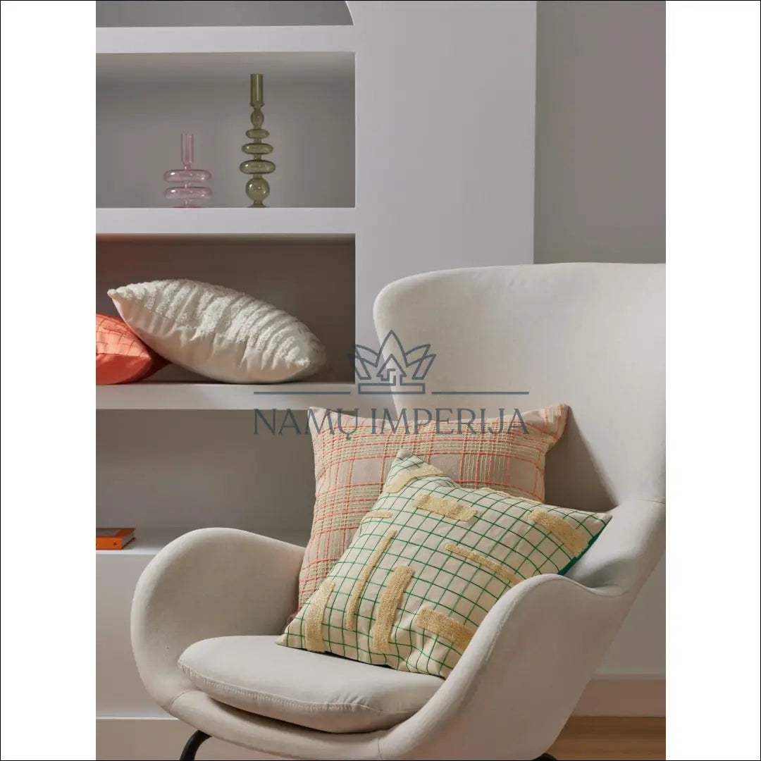 Dekoratyvinė pagalvėlė DI7173 - €18 Save 50% __label:Pristatymas 1-2 d.d., color-kremas, color-zalia, interjeras,