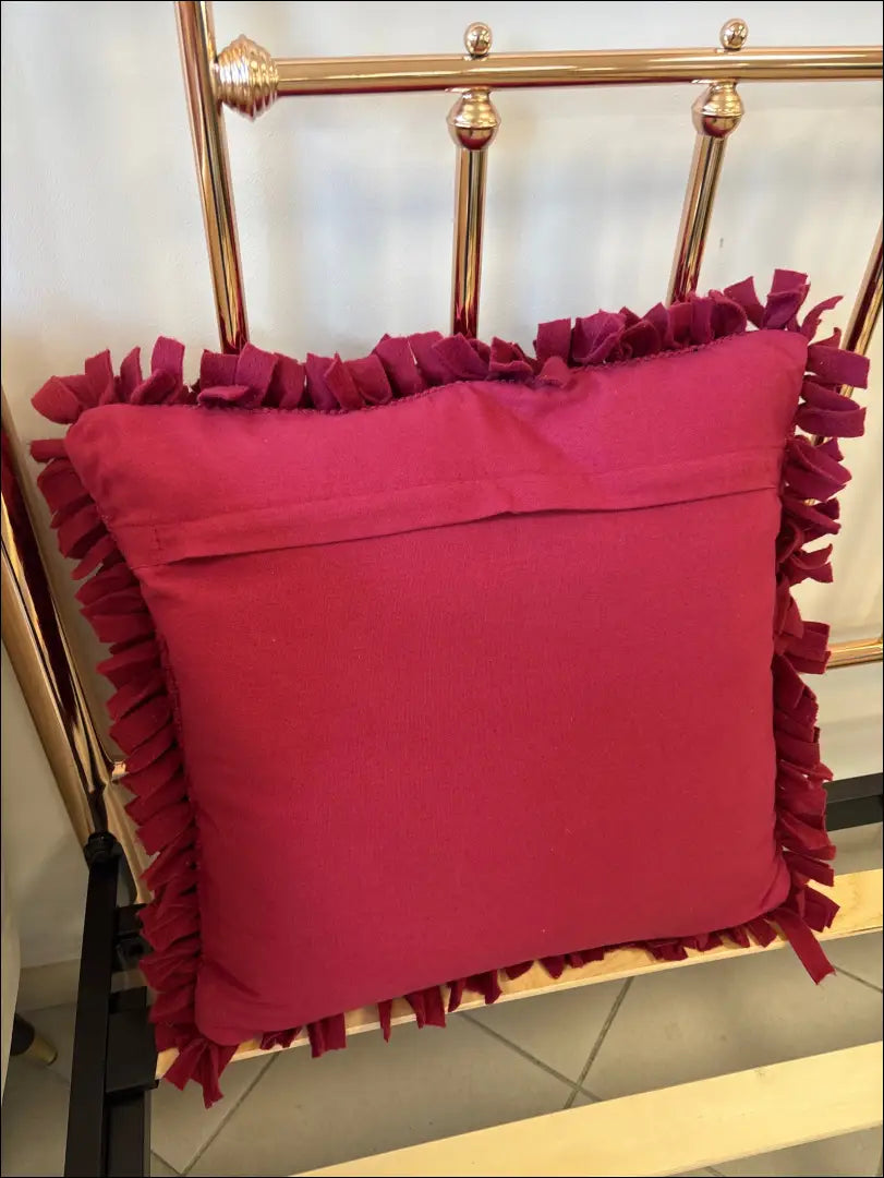 Dekoratyvinė pagalvėlė DI8485 - €9 Save 55% __label:Pristatymas 1-2 d.d., color-raudona, interjeras, material-medvilne,