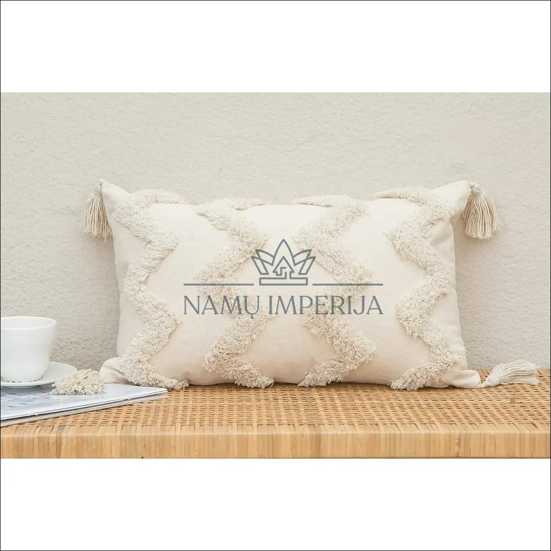 Dekoratyvinė pagalvėlė DI8992 - €10 Save 50% __label:Pristatymas 1-2 d.d., color-smelio, interjeras, material-medvilne,