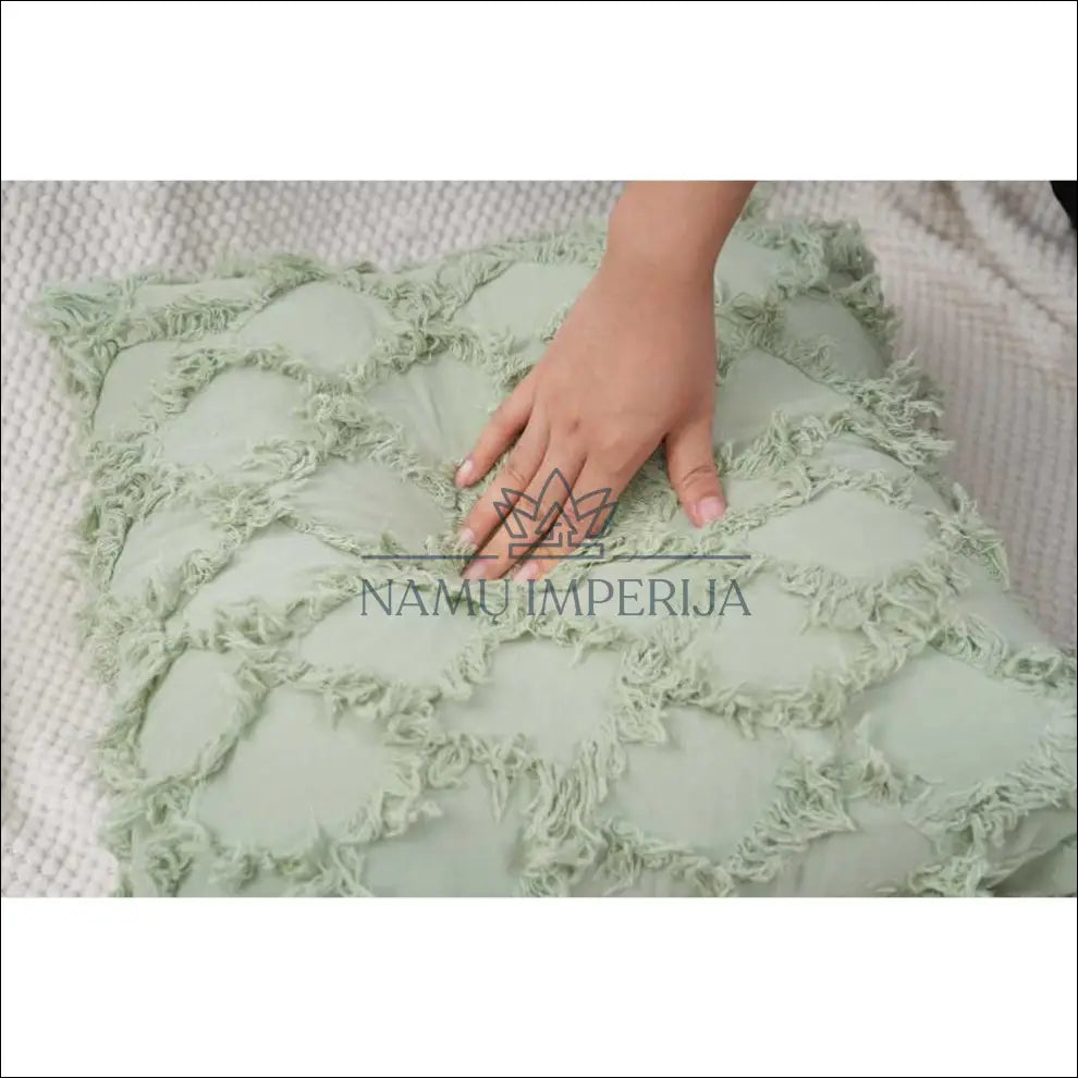 Dekoratyvinė pagalvėlė DI9002 - €6 Save 50% __label:Pristatymas 1-2 d.d., color-zalia, interjeras, material-medvilne,