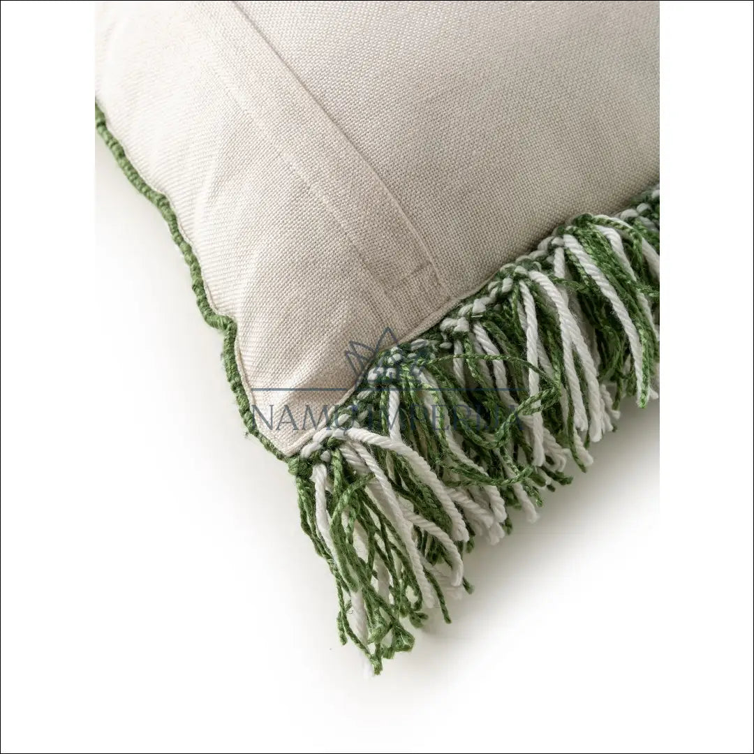 Dekoratyvinė pagalvėlė DI9004 - €23 Save 50% __label:Pristatymas 1-2 d.d., color-balta, color-zalia, interjeras,