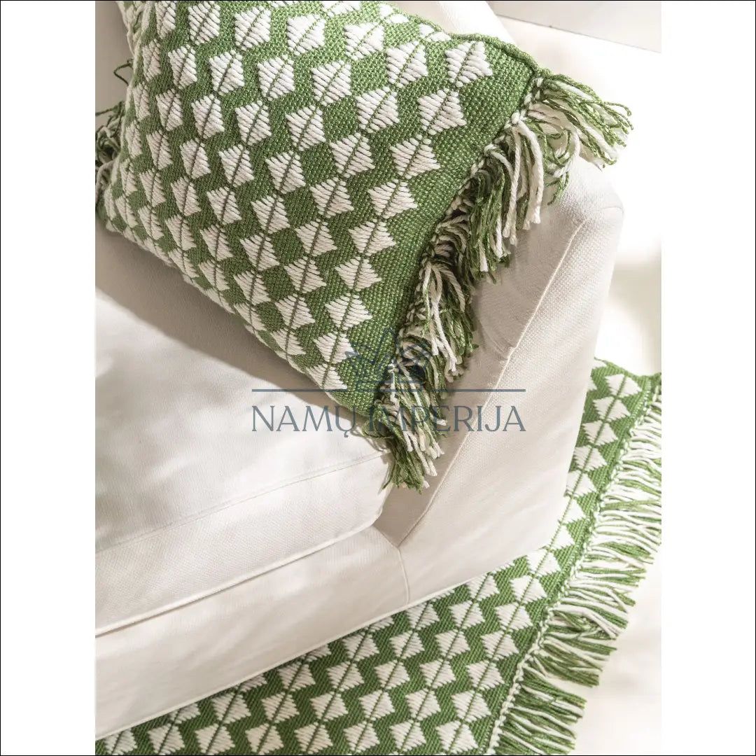 Dekoratyvinė pagalvėlė DI9141 - €23 Save 50% __label:Pristatymas 1-2 d.d., color-balta, color-zalia, interjeras,